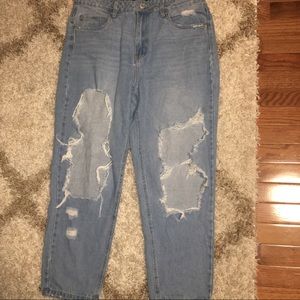 Bluenotes torn jeans ladies size 32